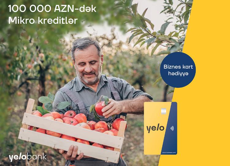 Axtardığınız mikrokredit Yelo Bank-da! 