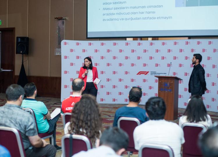 Bakı Şəhər Halqası yarış öncəsi media üçün seminar keçirib - FOTO