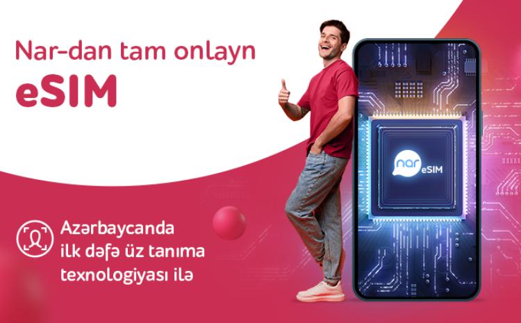 Nar introduced the first facial recognition based eSIM service in Azerbaijan 
