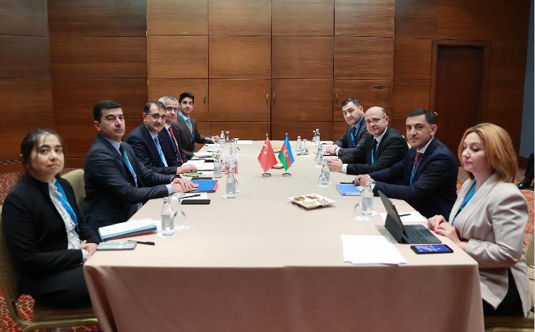 Parviz Shahbazov met with Ministers of Kazakhstan, Türkiye and Hungary in Almaty 