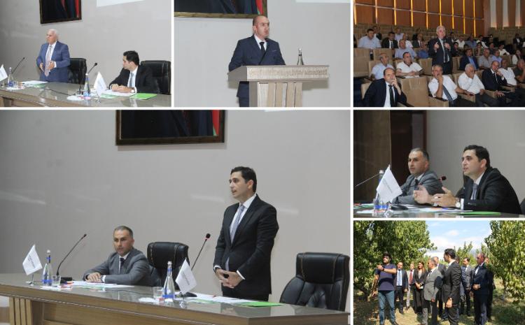 Şəkidə aqrar sığortanın imkanları ilə bağlı maarifləndirici tədbir keçirildi 