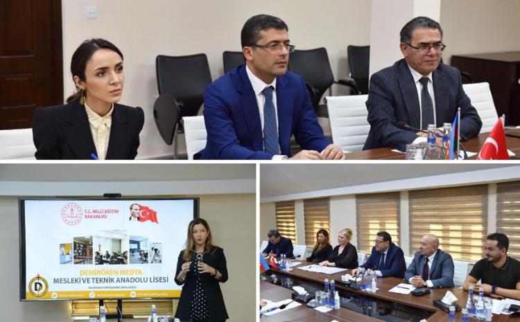 Medianın İnkişafı Agentliyində "Demirören" İnformasiya Agentliyinin nümayəndə heyəti ilə görüş keçirilib 