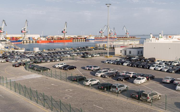 An increase in the number of cars transported through the Port of Baku was recorded 