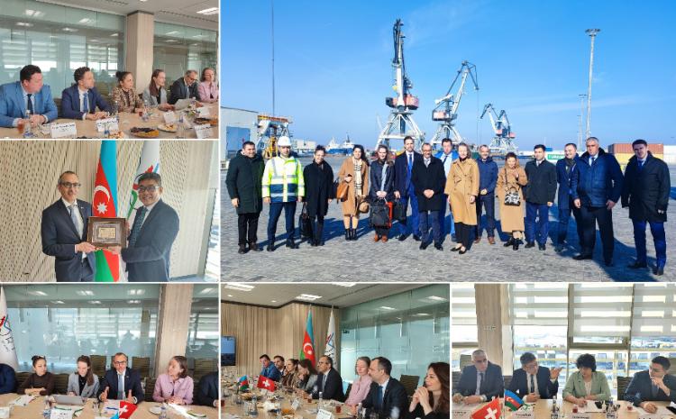 High-level Swiss delegation visits the Port of Baku to explore new business opportunities 
