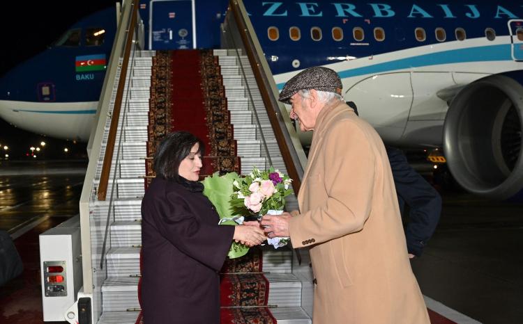 Sahiba Gafarova Begins Official Visit to Russian Federation 