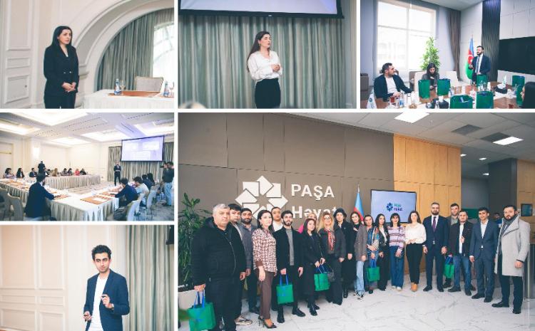 PAŞA Həyat və MEDİA tərəfindən media nümayəndələri üçün təlim təşkil olunub 