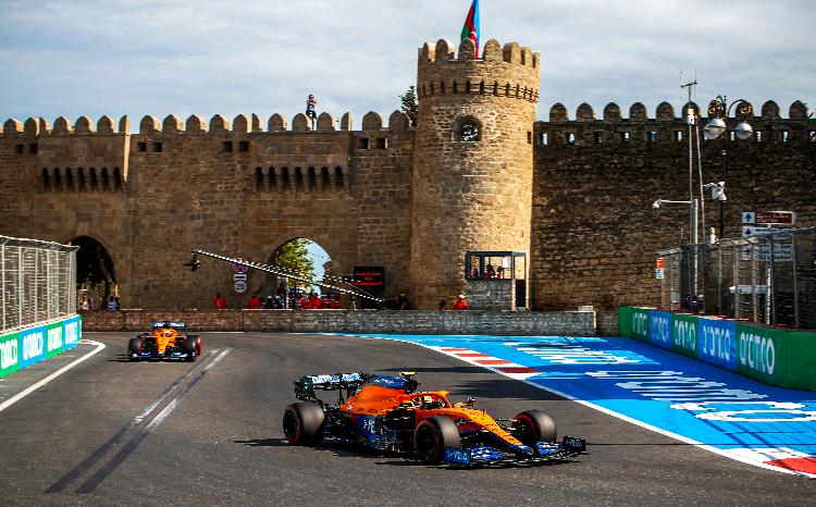 2023 Formula 1 Azərbaycan Qran Prisi çərçivəsində əsas yarışın sıralanma turundan sonra mətbuat konfransı keçirilib 