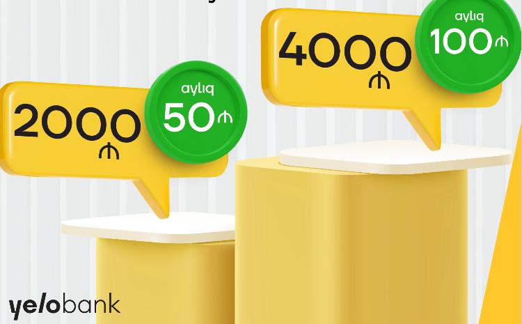 Yelo Bank-ın bahar kampaniyası daha sərfəli şərtlərlə davam edir 