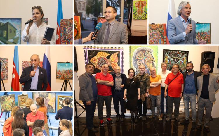 В Русском доме открылась персональная выставка "Мой Мир" 