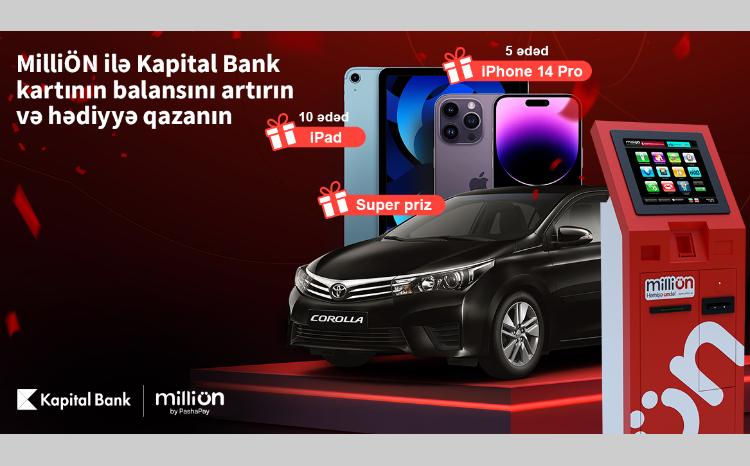 Kapital Bank-ın PashaPay ilə birgə keçirdiyi lotereya davam edir 