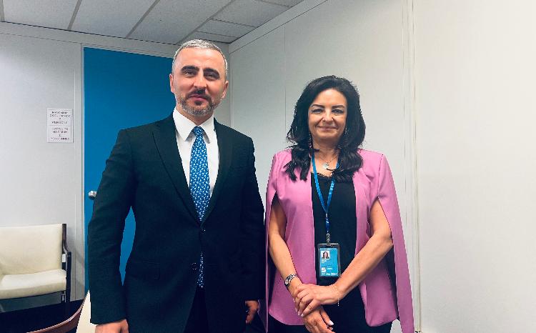 Vasif Eyvazzade held a meeting at the UN Alliance of Civilizations 
