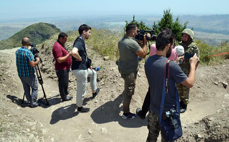 A media tour was organized on the occasion of the 3rd anniversary of the Tovuz battles 