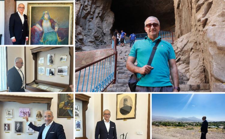 Heir of Iravan Khan: "The best gift for my birthday was to gaze out towards Aghri Daghi Mountain from Nakhchivan, on the border of Iravan" 