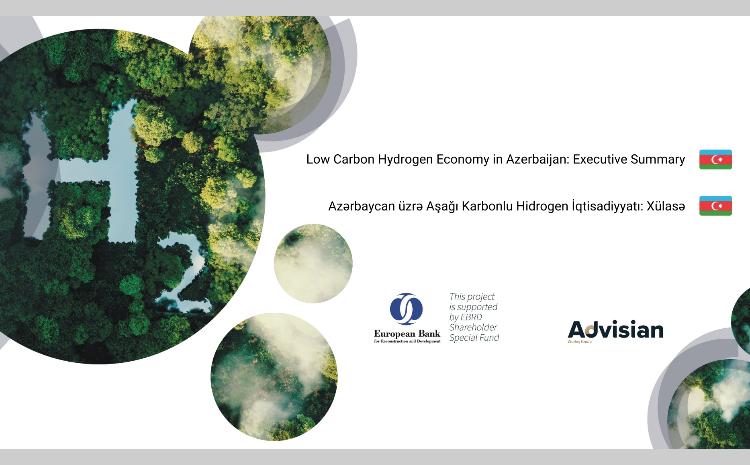 "Low Carbon Hydrogen Economy Market Study" Azerbaijan country report was prepared with the support of EBRD 