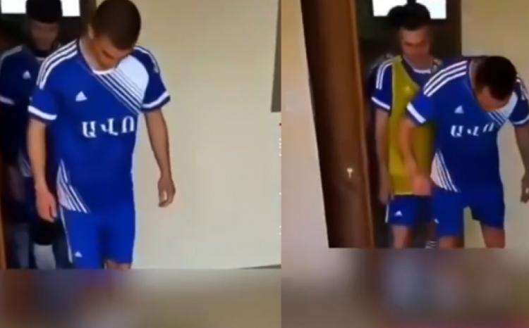 Armenian football players detained at the Lachin border post have been arrested 