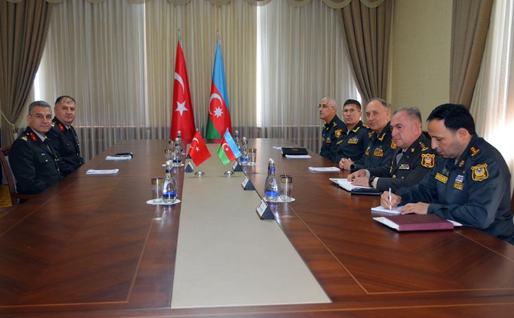 Chief of the General Staff of the Azerbaijan Army met with Turkish delegation 