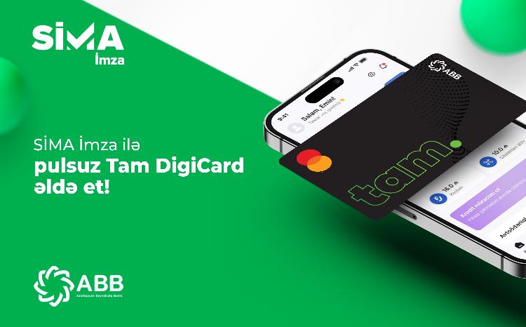 Получите бесплатную карту Tam DigiCard с SİMA İmza! 