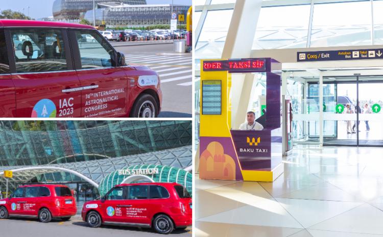 Baku Airport recommends using services of official taxis only 