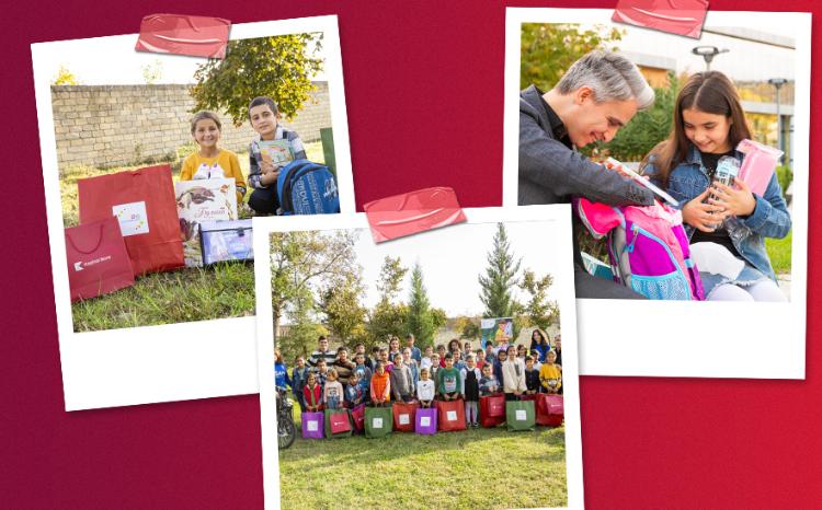 Kapital Bank and ASAN Məktub Social Program Fulfill Dreams of 35 Children 
