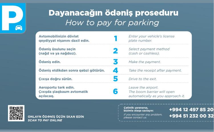 Innovations in parking at Baku Airport: convenience and efficiency for visitors 