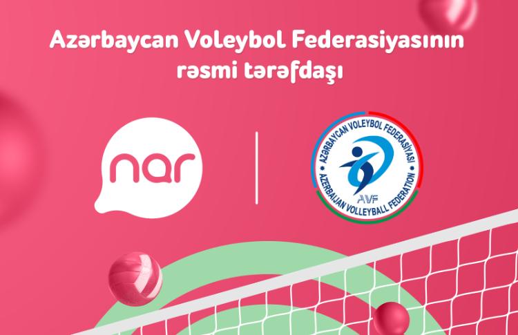 Nar is the official partner of Azerbaijan Volleyball Federation 