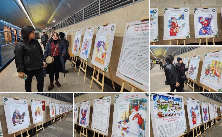 "Şaxta baba Şaxtacan, haradasan bu vaxtacan" sərgisi açılıb 