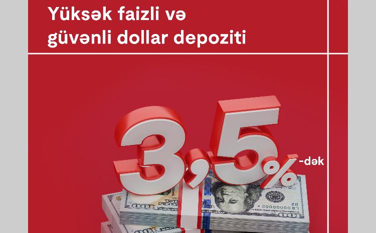 Kapital Bank USD deposits are advantageous 