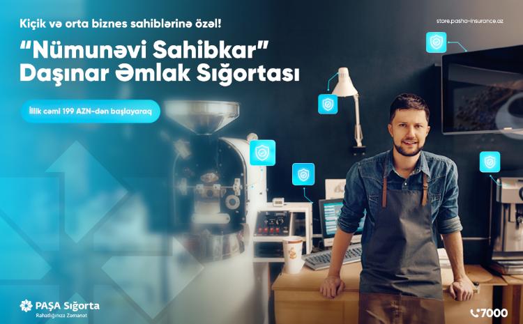 PAŞA Sığorta kiçik və orta biznes sahibkarlarına özəl yeni daşınar əmlak sığortası məhsulunu təqdim edir 
