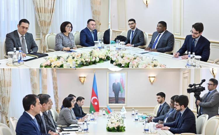 Milli Majlis Chair Sahiba Gafarova Meets with Inter-Parliamentary Union Secretary General 