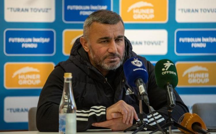 "Oyuunun əvvəllərində bir az gərginlik yaşandı": Qurban Qurbanov