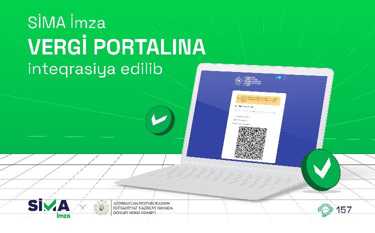 "SİMA İmza"nın "üztanıma" funksiyası fiziki və hüquqi şəxslərin elektron qeydiyyatı üçün istifadə ediləcək 