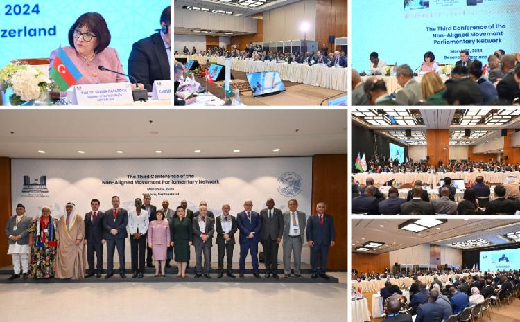 3rd Conference of Non-Aligned Movement Parliamentary Network is Held in Geneva 