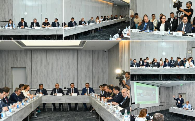 Ekoloji təmiz nəqliyyat vasitələri ilə bağlı Yol Xəritəsinin icrasına dair iclas keçirilib 