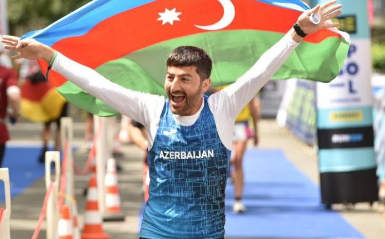 Azərbaycan atleti Macarıstanda gümüş medal qazanıb 