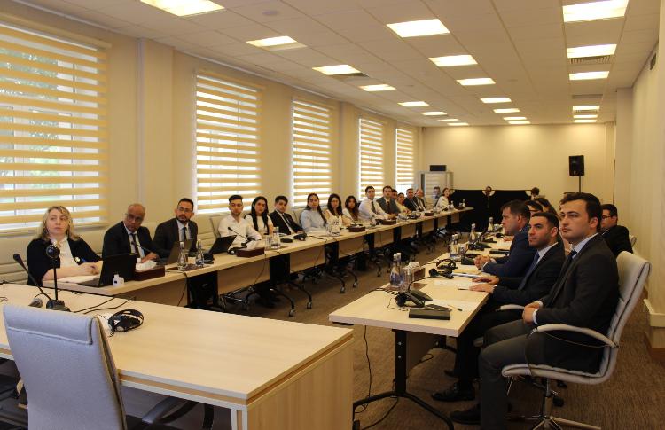 Maliyyə Nazirliyində iqlim trendləri və onun makro-fiskal təsirləri ilə əlaqədar tədbir və praktiki seminarlar keçirilib 