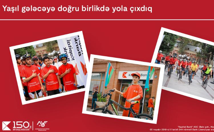 Cycling for a greener future: Celebrating Kapital Bank’s 150th anniversary 