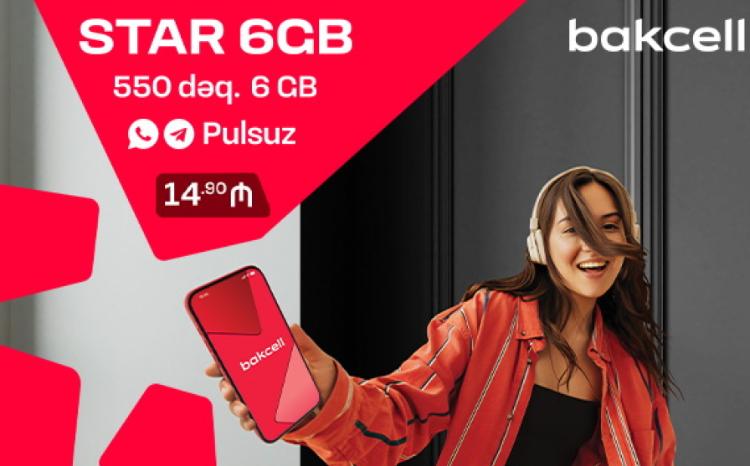 Bakcell's Star tariff plan offers subscribers a wide range of choices 