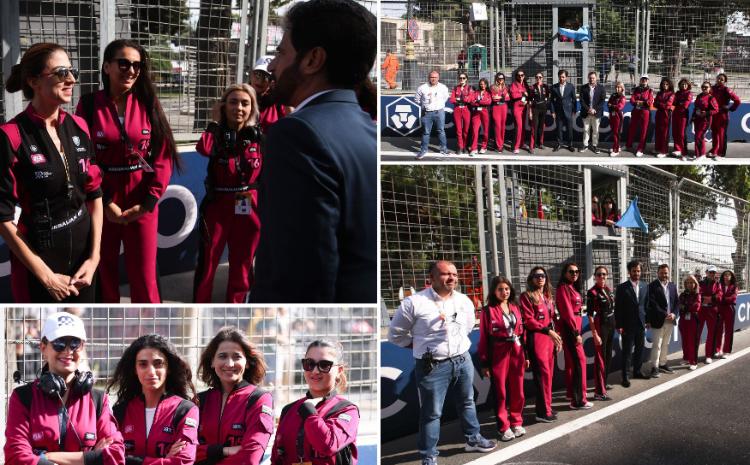 "Female Marshals of the Baku Race to Inspire the World of Sports" - FIA President Mohammed Ben Sulayem 
