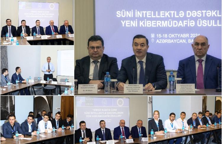 “Simsiz rabitə üzrə süni intellektlə dəstəklənən yeni kibermüdafiə üsulları” mövzusunda təlim proqramına start verildi 