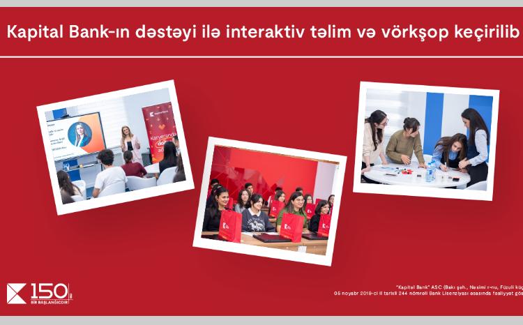 Tələbələr üçün “Emosional zəka” və “Karyeraya doğru yol” adlı təlimlər keçirilib 