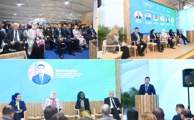 COP 29 çərçivəsində “KOB-ların yaşıl iqtisadiyyatda rolu” mövzusunda panel müzakirə təşkil olunub 