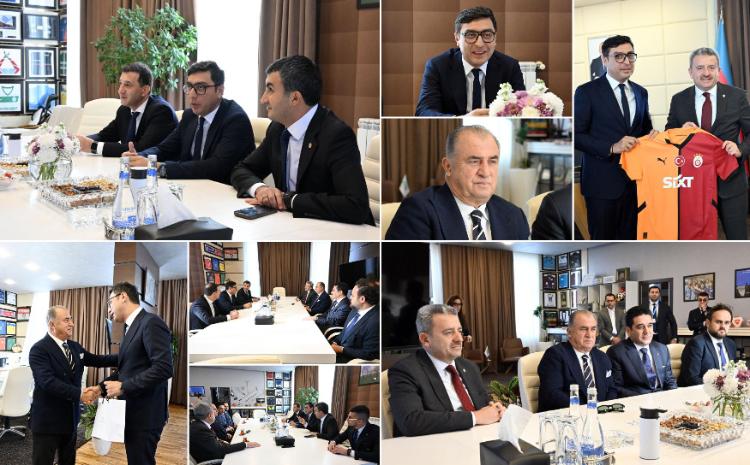 Fərid Qayıbov Fatih Terimlə futbolun inkişafını müzakirə etdi 