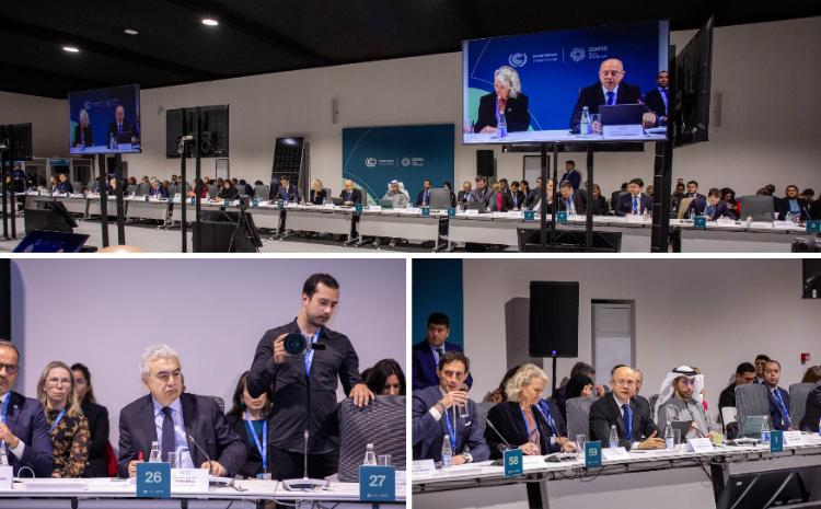 Ministerial Dialogue: Scaling Up Investment for Tripling Renewables and Doubling Energy Efficiency was held at COP29 