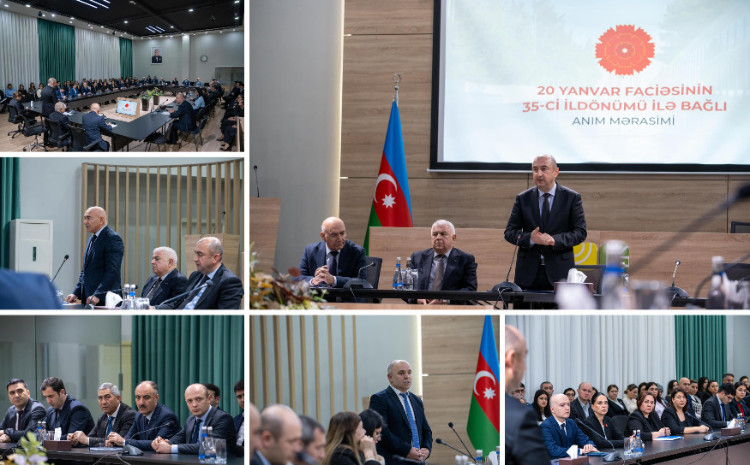 20 Yanvar faciəsi ilə bağlı anım tədbiri keçirilib 