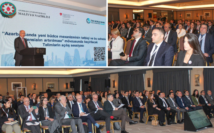 Azərbaycanda yeni büdcə mexanizminin tətbiqi və bu sahədə potensialın artırılması mövzusunda təlimlərə başlanılır 