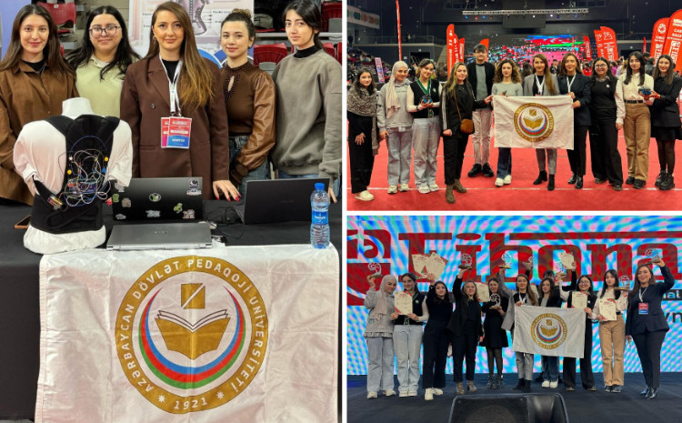 ADPU tələbələri “Fibonacci” Beynəlxalq Robot Olimpiadasının Milli Çempionatında qalib olublar 