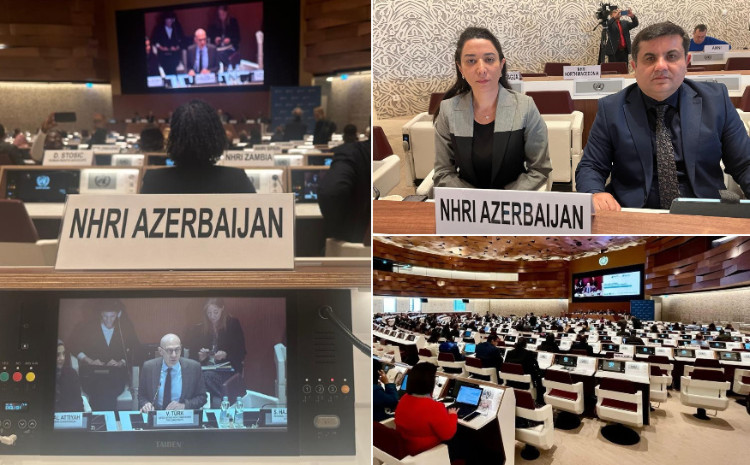 Ombudsman Milli İnsan Hüquqları Təsisatlarının Qlobal Alyansının illik iclasında iştirak edib 