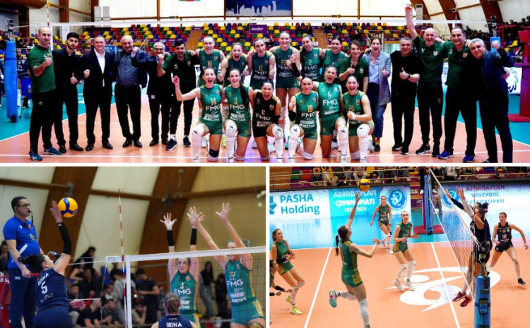 Voleybol üzrə Yüksək Liqanın finalında ilk oyun: “Abşeron” qələbə qazandı
