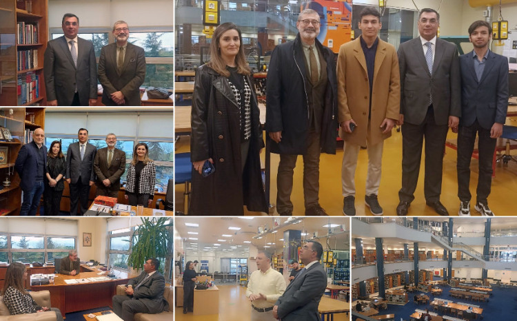 BHOS Rector Elmar Gasimov meets with Rector of Sabanci University 