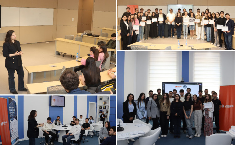 Unibank ADA və UNEC tələbələri üçün dayanıqlı maliyyə seminarları təşkil edib 